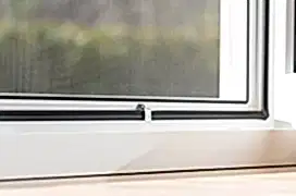 Close up of window screen.