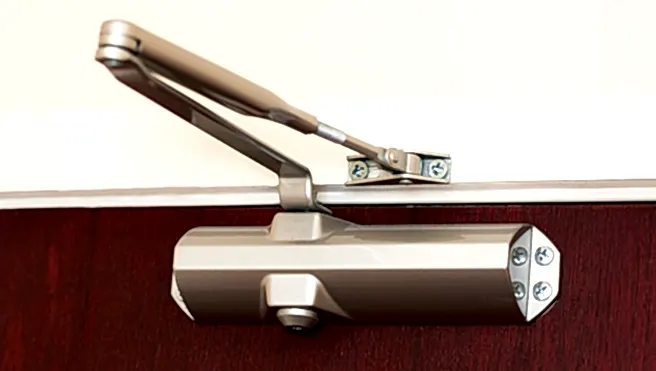Lever door closer.