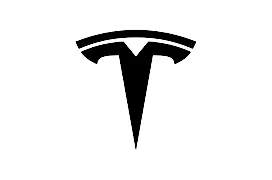 Tesla logo.