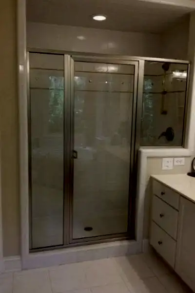 Framed Swing Door With In Line Side Panel