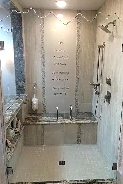Frameless Double Swing Doors